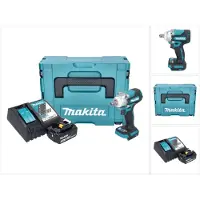 Makita DTW 301 RT1J Akku Schlagschrauber 18 V 330 Nm 1/2" Brushless + 1x Akku 5,0 Ah + Ladegerät +