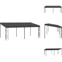 vidaXL Wandpaviljoen 3x6 meter, antraciet, stof - Paviljoens & Partytenten