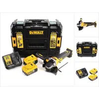 DeWalt DCG 406 P2 accu haakse slijper 18V 125mm borstelloos + 2x accu 5.0Ah + lader + TSTAK