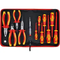 Bgs set tangen/schroevendraaiers, VDE-gekeurd, 1,7 kg
