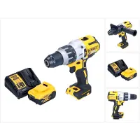 DeWalt Boormachine + slagboor, DCD 996 P1 Accu klopboormachine 18 V 95 Nm Brushless + 1x accu 5.0 Ah + lader (Oplaadbare batterij)