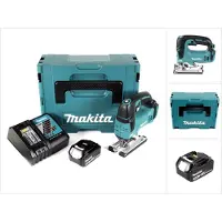 Makita DJV 182 RF1J accu decoupeerzaag 18V borstelloos + 1x oplaadbare accu 3.0Ah + lader + Makpac