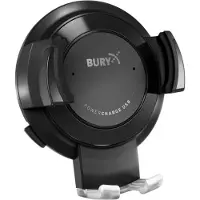 Bury PowerCharge aktiv USB, Smartphonehouder, Zwart