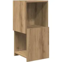 Syfax Hoekkast 30,5x30x65cm Bewerkt hout Artisan Eiken