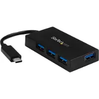 StarTech.com HB30C4AFS - 4-Port USB-C Hub - USB-C to 4x USB-A -