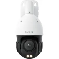 Reolink 4K PoE Camera voor Buiten, 360° Draaibaar, 5× Optische Zoom, Automatisch volgen, Detectie van personen, Voertuigen en Dieren, Nachtzicht in Kleur - RLC-823S1