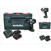 Metabo SSW 18 LTX 800 BL accu-slagmoersleutel 18 V 800 Nm 1/2" borstelloos + 2x accu 4,0 Ah + oplader + metaBOX