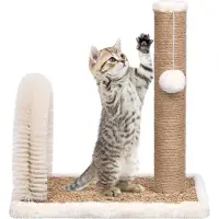 Syfax Kattenkrabpaal met borstelboog en krabpaal