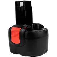 Gares Batterij voor Bosch EXACT, GDR, GLI, GSR, PLI, PSR, 9,6 Volt, 1500mAh, niet-origineel