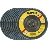 Dewalt Accessoires Lamellen schuurschijf gebogen, Ø115mm, K36 - DT3255-QZ - 10 stuks - DT3255-QZ