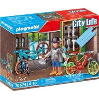 Playmobil 70674 Gift Set E-Bike Werkplaats