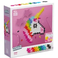Plus plus Plus-Plus puzzle by number eenhoorn: 250 stuks (3929)