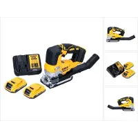 DeWalt Sabelzaag, DCS 334 D2 Accu Pendeldecoupeerzaag 18 V Brushless + 2x Accu 2.0 Ah + Lader