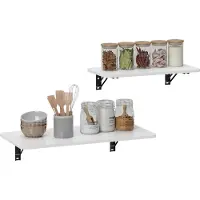 HOMCOM -Keukenpotrek-MDF-80x40x16,5cm-Wit