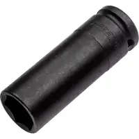 Hazet Krachtdopsleutel 901SLG-21 · 1/2 inch (12,5 mm) vierkant hol · Buiten-zeskant-tractieprofiel · SW 21 mm