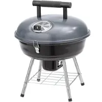 Mustang mini Houtskool barbecue Festival grijs - Mini barbecue