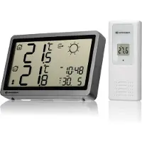Bresser Draadloos weerstation MeteoTemp HZ antraciet