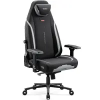 Diablo Chairs - Gaming stoel X-EYE 2.0 - Bureaustoel verstelbaar - Normale maat - Burned Black