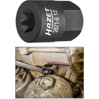 Hazet 2871-E12 Turbocompressor / spruitstuk TORX gebruik T 12