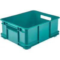 Keeeper Opbergbox Euro-Box L 'bruno eco', hemelsblauw