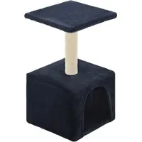 vidaXL Kattenkrabpaal met sisal krabpaal 55 cm donkerblauw
