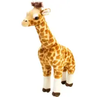 Wild republic Knuffel Giraffe Junior 43 Cm Pluche Bruin/oranje