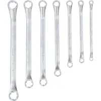Ks Tools 517.1555 Dubbele ringsleutel Sleutelbreedte (metrisch) 6 - 19 mm