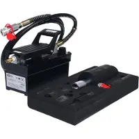 Ks Tools 440.9991 Hydraulische eenheid 16 t, met lucht-hydraulische pomp, 13-delig