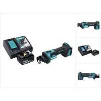 Makita DCO 181 RG1 accu-rotatiesnijder 18 V 32000 tpm borstelloos + 1x accu 6,0 Ah + oplader