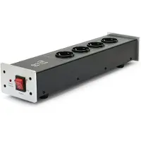 Dynavox 207753 Kaltgeräte-Steckdosenleiste Silber Kaltgerätestecker 1St.