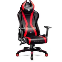 Diablo - Gaming stoel X-Horn 2.0 Bureaustoel verstelbaar - Normale maat - Zwart / Rood