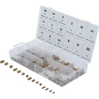 Bgs Inpersmoeren-assortiment Messing 330-delig - 85223