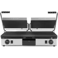 Milan Toast - Dubbele, gladde gietijzeren plaat, 220-240 V, 50/60 Hz, 3,5 kW