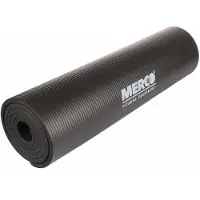 Merco - Yogamat - NBR 10 Fitness mat - met draagriem - Zwart