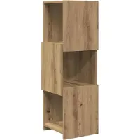 Syfax Hoekkast 30,5x30x95cm Bewerkt hout Artisan Eiken