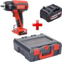 Rothenberger RO ID400 accu-slagmoersleutel 18 V 400 Nm borstelloos + 1x accu 4,0 Ah + Rocase - zonder oplader
