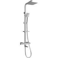 Mexen CQ62 bad douche combinatie met regendouche en thermostatische kraan, grafiet - 779106295-66