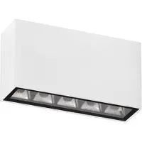 Lyora Plafondlamp Jax rechthoek wit