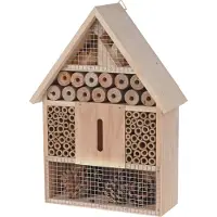 Spetebo Insectenhotel "M" om op te hangen - natuurproduct - Afmetingen: 30 cm