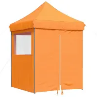 vidaXL Partytent 200 x 200 x 306 cm Oranje Oxford Stof