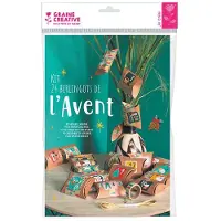 Graine Créative Adventskalender knutselset - Kerstverrassingen om de dagen tot Kerst mee te tellen
