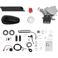 OEM Fietsbenzinemotor-kit, 100cc, snelheid 28 km/u, 44 tanden