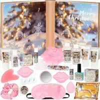 Ed Brubaker Cosmetics XXL Adventskalender 2026 - De Grote Beauty Kerstkalender om open te vouwen - Kalender in boekvorm voor vrouwen en meisjes
