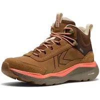 Keen Leiki Leather Mid Wp Chipmunk/bison Maat: 35.5 | Laarzen Outlet | Dames | Bruin
