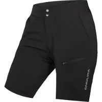 Endura - Women's Hummvee Lite Shorts met Binnenbroek - Fietsbroek L, zwart