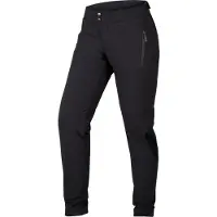Endura Sportbroek 'MT500 Burner' zwart / zilver / wit