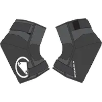 Endura SingleTrack Elleboogbeschermers Zwart || Maat: S/M