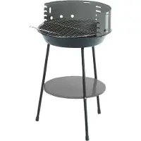 Floraland Barbecue rond 35 cm tuin Master Grill MG915 houtskool