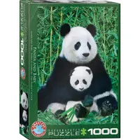 Eurographics Panda & Baby Puzzel (1000 stukjes)