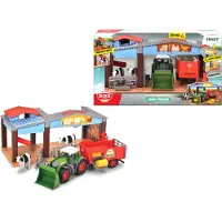 Dickie Toys Toys Boerderij - Tractor met Trailer - 30cm - Speelgoedboerderij